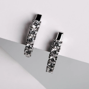 Florinda - stříbrné náušnice se zirkony