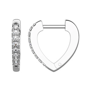 Frida - stříbrné náušnice se zirkony