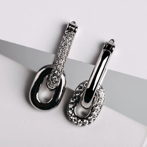 Montana - stříbrné náušnice se zirkony