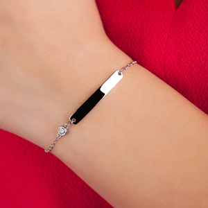 Gama - stříbrný náramek