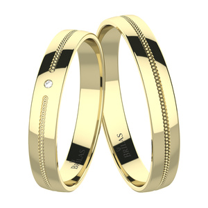 Stelinka Gold - snubní prsteny ze žlutého zlata