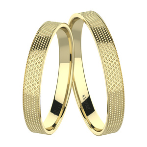 Madlen Gold - snubní prsteny ze žlutého zlata