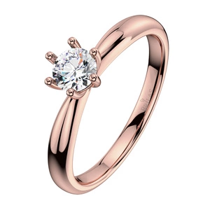 Zurina R Briliant - zásnubní prsten z červeného zlata