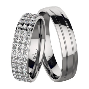 Jasmina Steel - snubní prsteny z chirurgické oceli