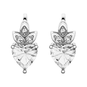 Lauren - stříbrné náušnice se zirkony