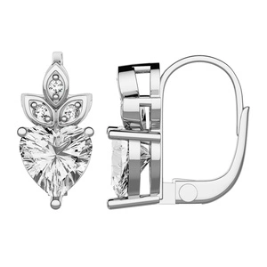 Lauren - stříbrné náušnice se zirkony