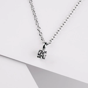 Lenka WP 4 mm - přívěsek z bílého zlata