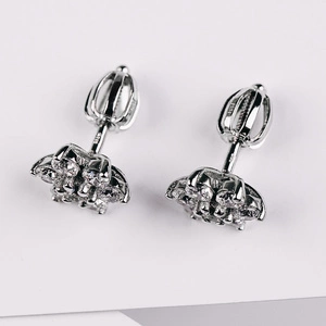 Marinka WE - dámské náušnice z bílého zlata