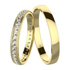 Luminara Gold - snubní prsteny ze žlutého zlata