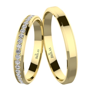 Valoria Gold - snubní prsteny ze žlutého zlata