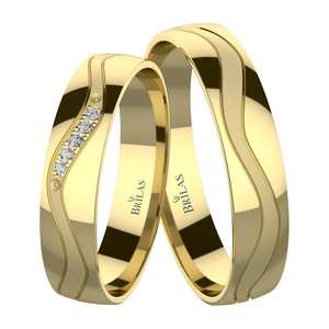 Jarmila Gold - snubní prsteny ze žlutého zlata