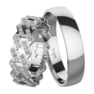 Aveline Steel - snubní prsteny z chirurgické oceli