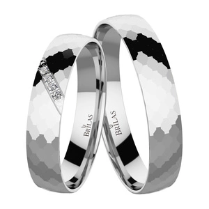 Talen White - snubní prsteny z bílého zlata