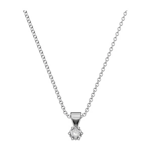 Helena WP 4 mm - přívěsek z bílého zlata