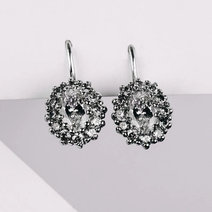 Odete WE - dámské náušnice z bílého zlata