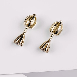 Helena GE 3 mm - dámské náušnice ze žlutého zlata