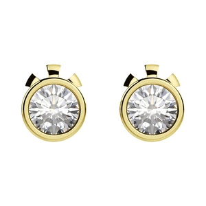 Ivana GE - dámské náušnice ze žlutého zlata