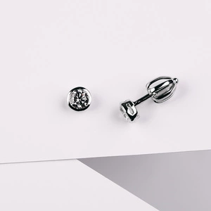 Ivana WE - dámské náušnice z bílého zlata