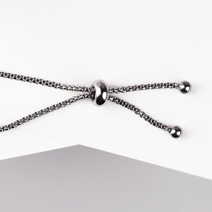 Lumora BL Steel - náramek z chirurgické oceli se zirkony