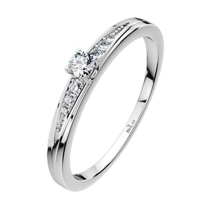 Nomia W Briliant  - prsten z bílého zlata 