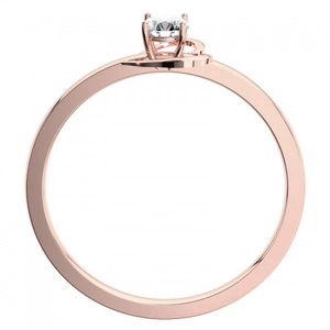 Lamia R Briliant - prsten se srdcem a briliantem