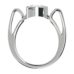 Anea S White Topaz - prsten ze stříbra s bílým topazem