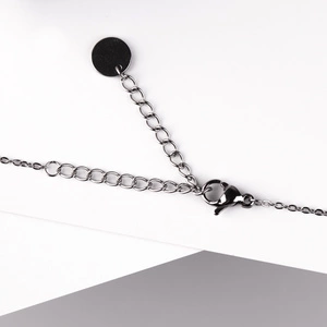 Zestia - přívěsek a řetízek z chirurgické oceli se zirkony