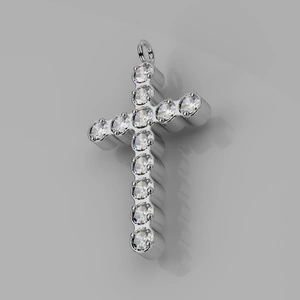 Arventa - přívěsek a řetízek z chirurgické oceli se zirkony