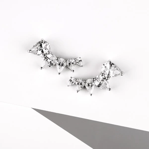 Astrael - stříbrné náušnice se zirkony