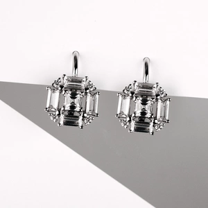 Vione - stříbrné náušnice se zirkony