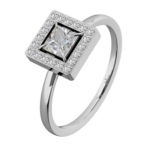 Josna W Steel - zásnubní prsten z chirurgické oceli