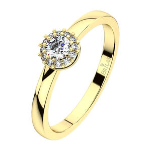 Rézinka Princess Gold - zásnubní prsten ze žlutého zlata