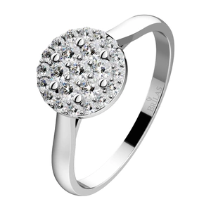 Maruška Princess White - zásnubní prsten z bílého zlata