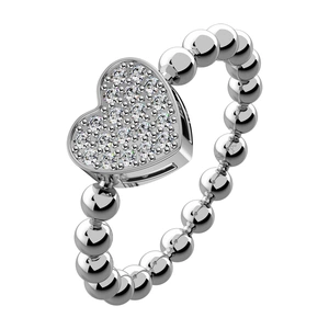 Bonita Silver - zásnubní prsten ze stříbra