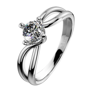 Cecílie Silver - zásnubní prsten ze stříbra