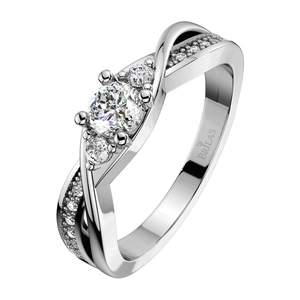 Krista Silver - zásnubní prsten ze stříbra