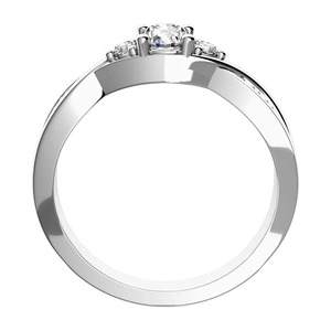 Krista Silver - zásnubní prsten ze stříbra