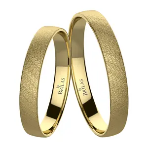 Orbit Lumi Gold - snubní prsteny ze žlutého zlata