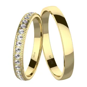 Luminara Gold - snubní prsteny ze žlutého zlata