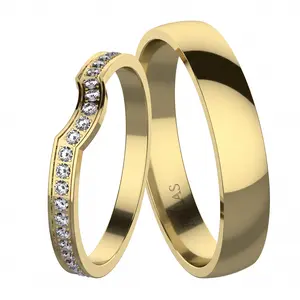 Proxima Gold - snubní prsteny ze žlutého zlata