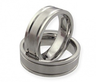 Alegoria  - snubní prsteny z chirurgické oceli