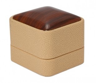 Wood Gold I-krabička na zásnubní prsten