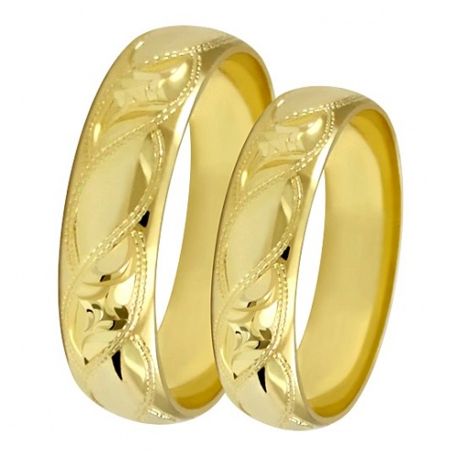 Leonzio Gold - elegantní snubní prsteny