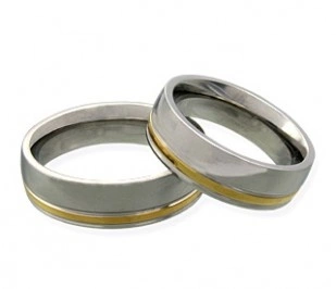 Nancy - snubní prsteny z chirurgické oceli