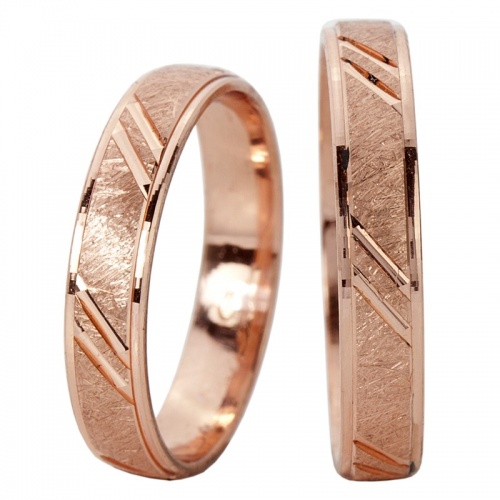 Samanta Red - excelentní snubní prsteny z růžového zlata