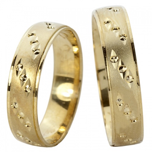 Sámer Gold - zajímavé snubní prsteny ze  žlutého zlata