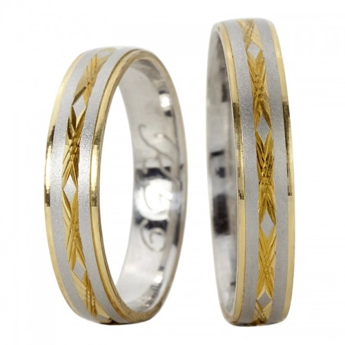 Sevens Colour GW - neobvyklé snubáky z kombinovaného zlata