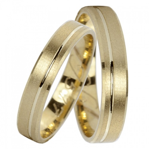 Farfarel Gold - snubní prsteny ve žluté barvě zlata
