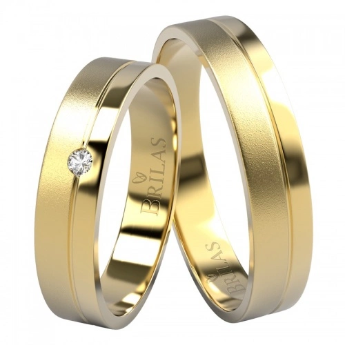 Loreta Gold - snubáčky ze žlutého zlata