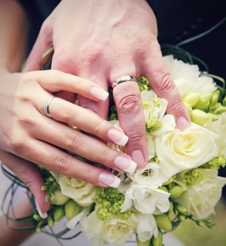 Liboria White  - svatební prstýnky z bílého zlata